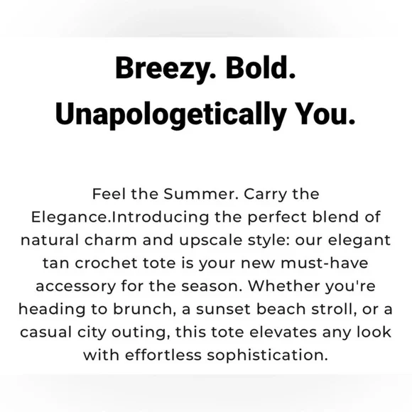 Elegant Tan Crochet Women's Bag - Picture 8 of 16